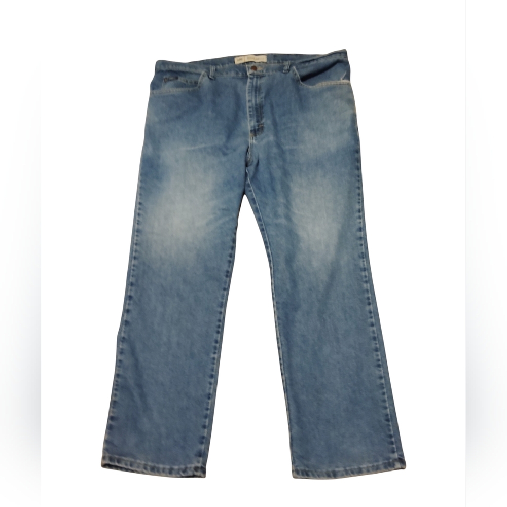 Lee Jeans Faded Blue Regular Fit Size 42X30 Mens